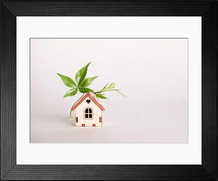 Framed Print : retrofit movement, future proofing homes Framed Print : retrofit movement, future proofing homes