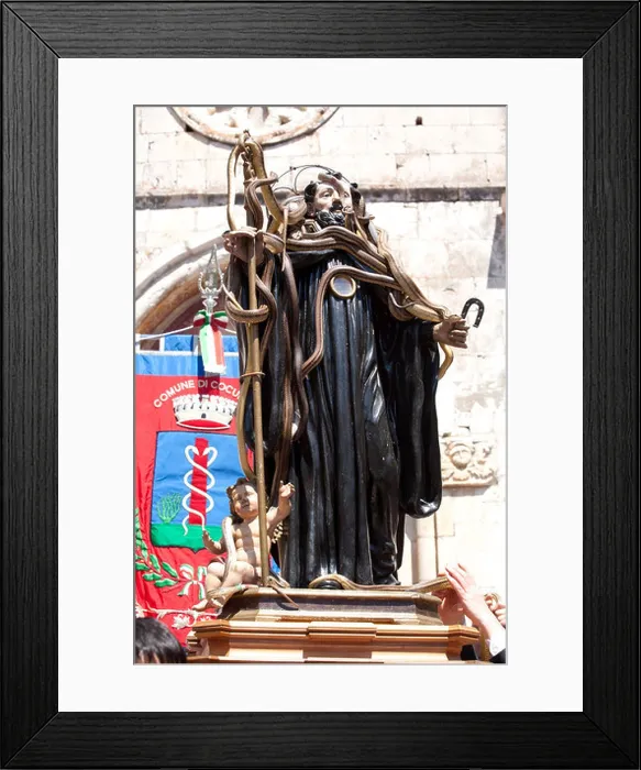 Framed Print : San Domenico dei Serpari (St. Dominic of the Snakes), Cocullo, Abruzzi, Italy, Europe Framed Print : San Domenico dei Serpari (St. Dominic of the Snakes), Cocullo, Abruzzi, Italy, Europe