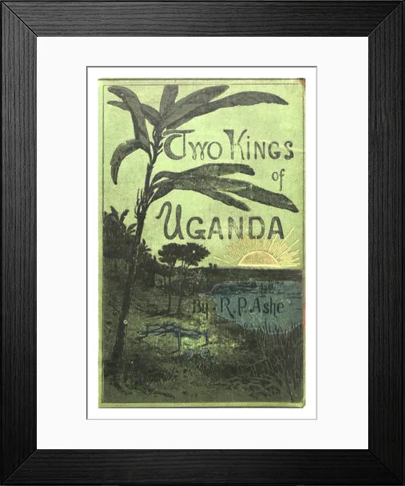 Framed Print : ASHE(1889) Two Kings of Uganda Framed Print : ASHE(1889) Two Kings of Uganda