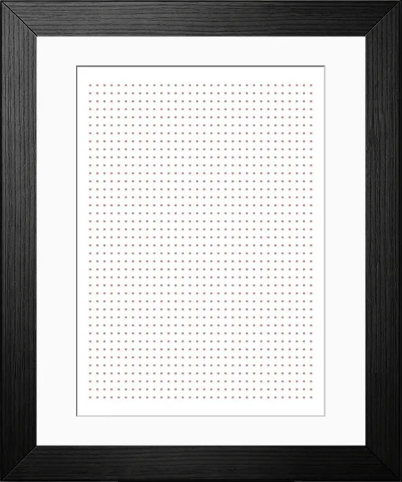 Framed Print : Graph paper. Printable dotted grid paper on white background Framed Print : Graph paper. Printable dotted grid paper on white background