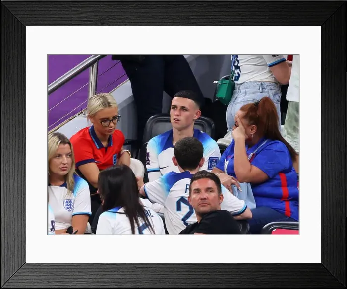 Framed Print : FIFA World Cup Qatar 2022 Round of 16 match between England and Senegal at Al Bayt Stadium on December 04 Framed Print : FIFA World Cup Qatar 2022 Round of 16 match between England and Senegal at Al Bayt Stadium on December 04