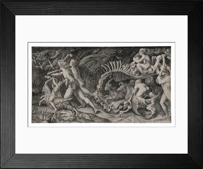 Framed Print : Sur le chemin du Sabbat by Raimondi Genga depicts a scene from the Jewish Sabbath Framed Print : Sur le chemin du Sabbat by Raimondi Genga depicts a scene from the Jewish Sabbath