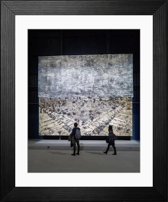 Framed Print : Hangar Pirelli (Milano Bicocca), I sette palazzi celesti di Anselm Kiefer Framed Print : Hangar Pirelli (Milano Bicocca), I sette palazzi celesti di Anselm Kiefer
