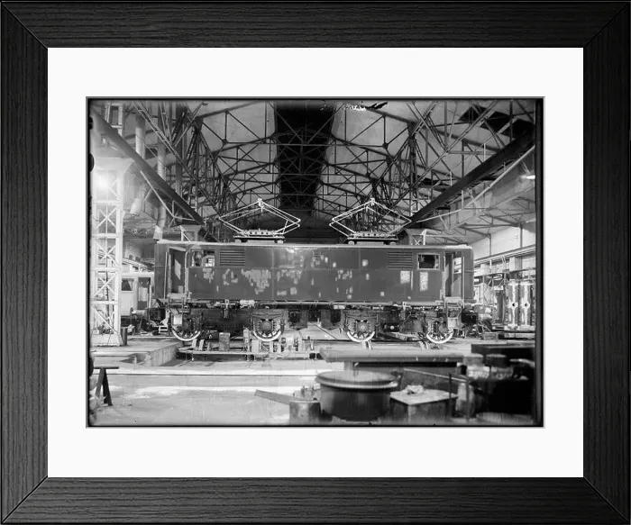 Framed Print : One of eight electric locomotives made by ASEA for the Polish State Railways in 1951 Framed Print : One of eight electric locomotives made by ASEA for the Polish State Railways in 1951