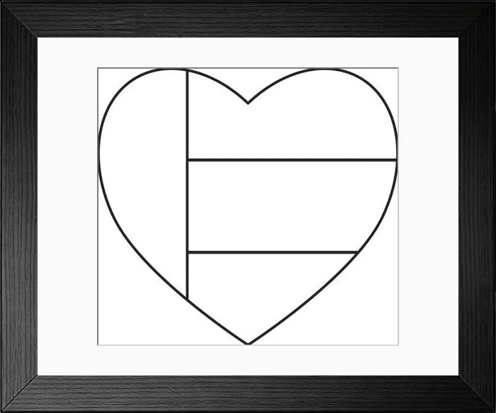 Framed Print : United Arab Emirates Heart shape flag Framed Print : United Arab Emirates Heart shape flag
