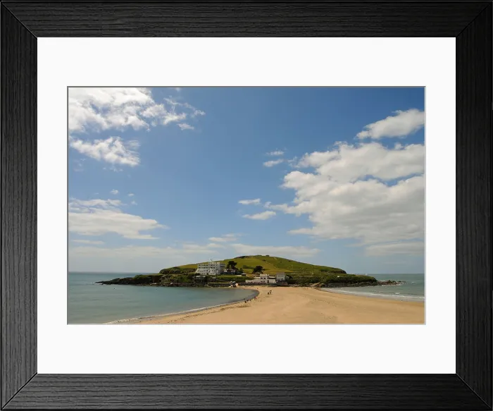 Framed Print : Burgh Island off the coast of South Devon Framed Print : Burgh Island off the coast of South Devon