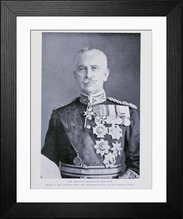 Framed Print : Sir Francis Reginald Wingate Sirdar Of The Egyptian Army And Governor-General Of The Egyptian Sudan [General Sir Framed Print : Sir Francis Reginald Wingate Sirdar Of The Egyptian Army And Governor-General Of The Egyptian Sudan [General Sir