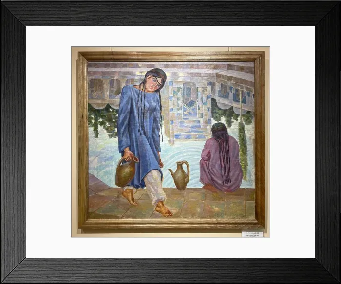 Framed Print : A painting by NG Karahan, titled Framed Print : A painting by NG Karahan, titled