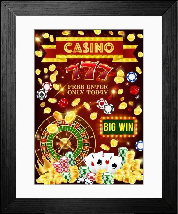 Framed Print : Casino poker gambling games poster Framed Print : Casino poker gambling games poster