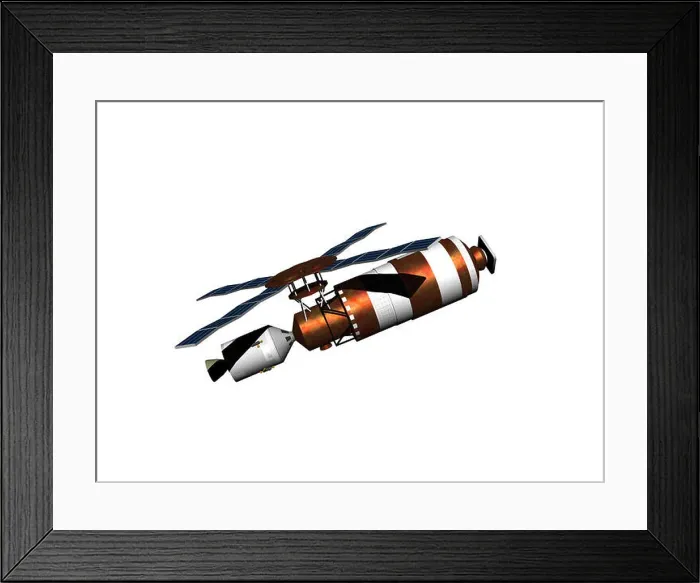Framed Print : exempted skylab space station Framed Print : exempted skylab space station