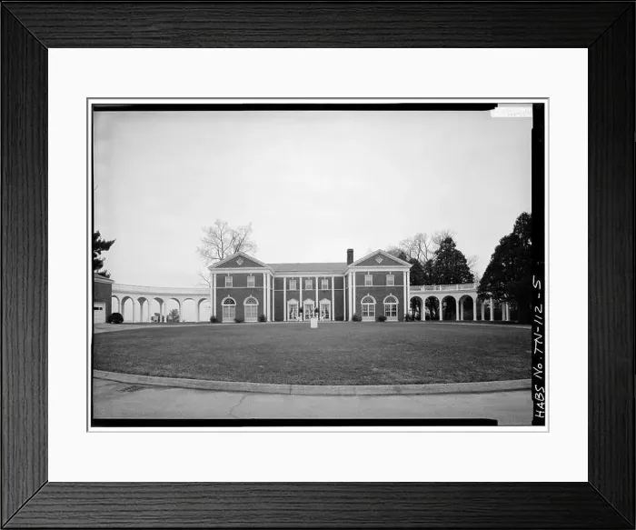 Framed Print : NORTHWEST FRONT FROM CIRCULAR DRIVE - Belcaro, 2000 Belcaro Drive, Knoxville, Knox County, TN; Cary, Brian, transmitter Framed Print : NORTHWEST FRONT FROM CIRCULAR DRIVE - Belcaro, 2000 Belcaro Drive, Knoxville, Knox County, TN; Cary, Brian, transmitter