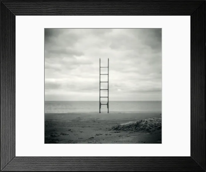 Framed Print : Ladder on Beach Framed Print : Ladder on Beach