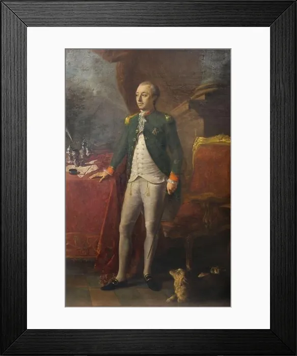 Framed Print : 18th-century portrait of Gaetano Filangieri Framed Print : 18th-century portrait of Gaetano Filangieri