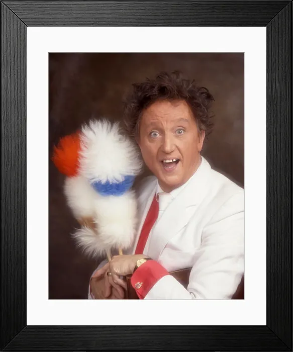 Framed Print : Ken Dodd portrait Framed Print : Ken Dodd portrait