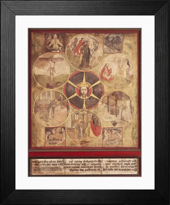 Framed Print : Nicholas of Flue, 1417 - 21.3.1487 Framed Print : Nicholas of Flue, 1417 - 21.3.1487