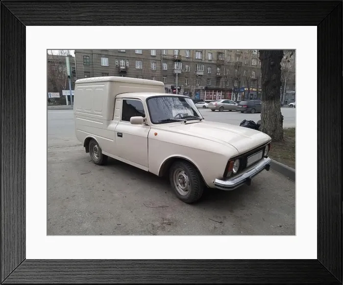 Framed Print : IZH-2715 Soviet and Russian pickup truck Framed Print : IZH-2715 Soviet and Russian pickup truck