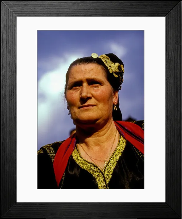 Framed Print : 1, one, Greek woman, Greek, woman Framed Print : 1, one, Greek woman, Greek, woman
