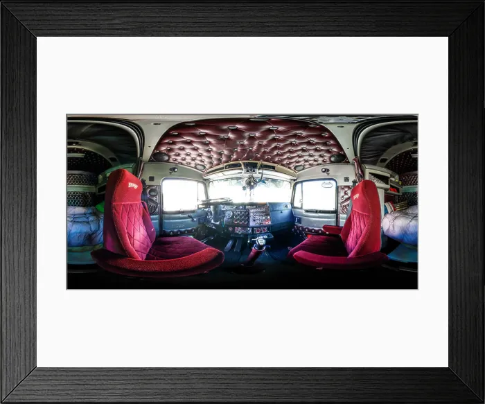 Framed Print : Interior Kenworth Truck, Guadalajara (Spain) Framed Print : Interior Kenworth Truck, Guadalajara (Spain)