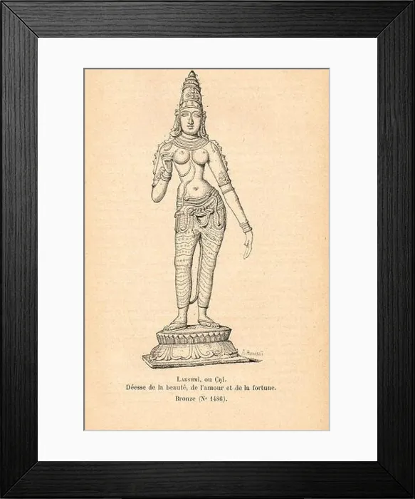 Framed Print : Lakshmi, also spelt Lakṣmī, and Laxmi Framed Print : Lakshmi, also spelt Lakṣmī, and Laxmi