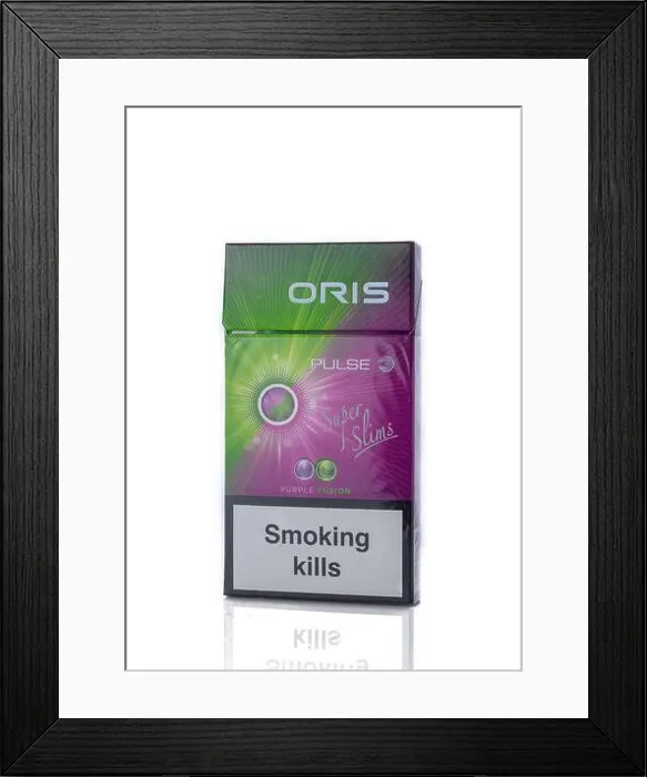 Framed Print : Gaziveren, Cyprus -07.23.2024 Pack of Oris cigarettes closeup on white Framed Print : Gaziveren, Cyprus -07.23.2024 Pack of Oris cigarettes closeup on white