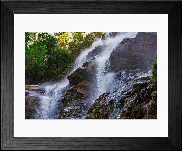 Framed Print : Water splashing through the rocks Framed Print : Water splashing through the rocks