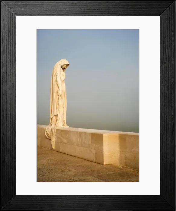 Framed Print : Mother Canada statue at the Canadian World War One Memorial Framed Print : Mother Canada statue at the Canadian World War One Memorial