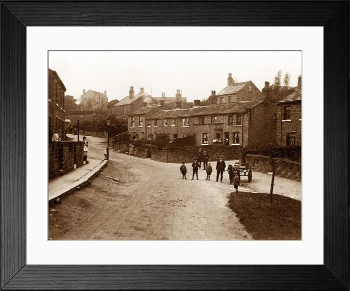 Framed Print : Skelmanthorpe early 1900s Framed Print : Skelmanthorpe early 1900s
