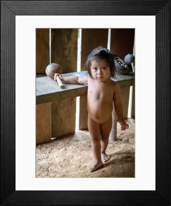 Framed Print : The Yagua are an indigenous people of northeastern Peru Framed Print : The Yagua are an indigenous people of northeastern Peru