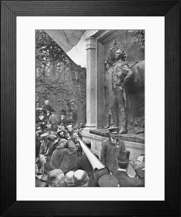 Framed Print : Marshal Joffre's tribute to the Marquis de Lafayette, Prospect Park, Brooklyn, New York, USA, 1917 Framed Print : Marshal Joffre's tribute to the Marquis de Lafayette, Prospect Park, Brooklyn, New York, USA, 1917