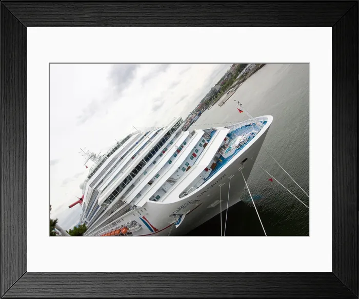 Framed Print : Carnival Splendor cruise liner moored in downtown Vancouver Canada Framed Print : Carnival Splendor cruise liner moored in downtown Vancouver Canada