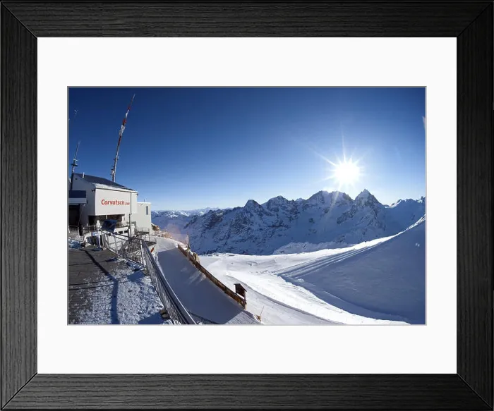Framed Print : Switzerland, Engadiner alps, Corvatsch Framed Print : Switzerland, Engadiner alps, Corvatsch