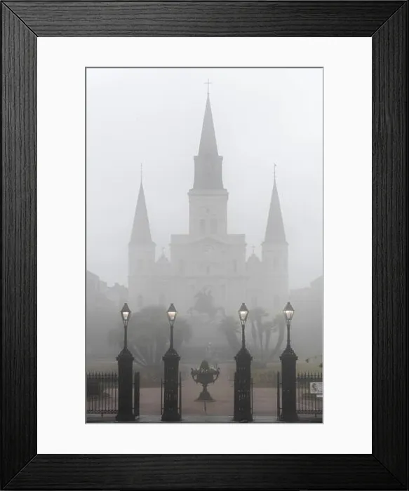 Framed Print : Jackson Square in the French Quarter Framed Print : Jackson Square in the French Quarter