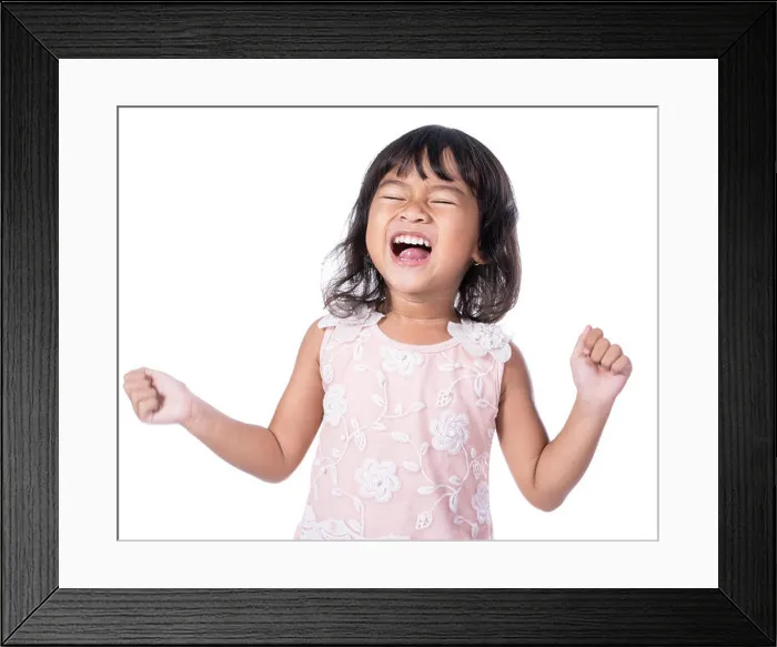 Framed Print : asian young kid excited Framed Print : asian young kid excited
