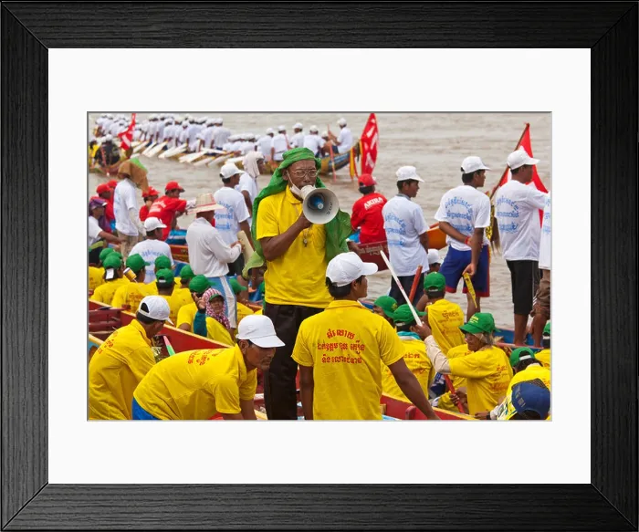 Framed Print : Water Festival, Cambodia Framed Print : Water Festival, Cambodia