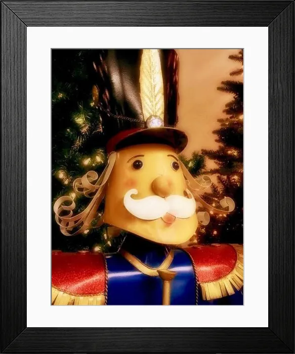 Framed Print : Christmas toy soldier