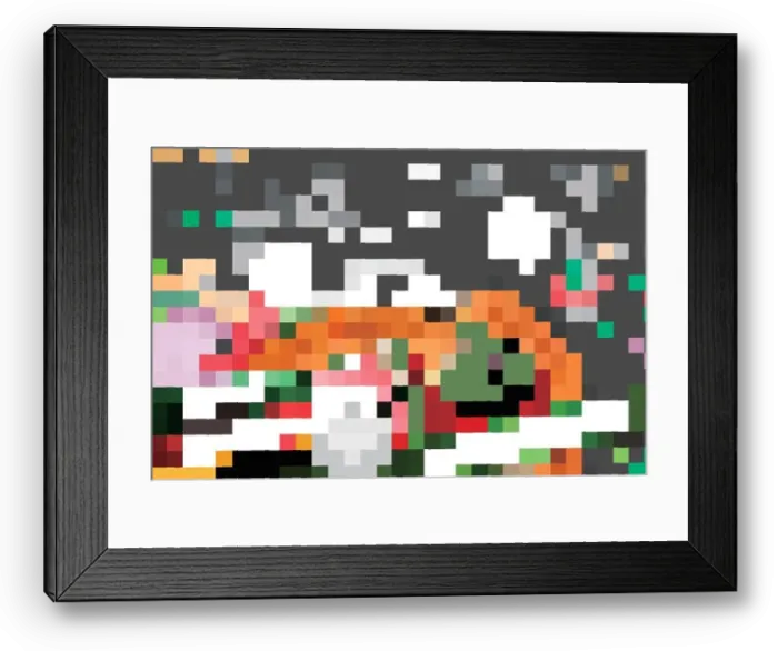 Framed Print : Savoury pizza ads with 3d illustration rich toppings dough on engraved style chalk doodle background Framed Print : Savoury pizza ads with 3d illustration rich toppings dough on engraved style chalk doodle background