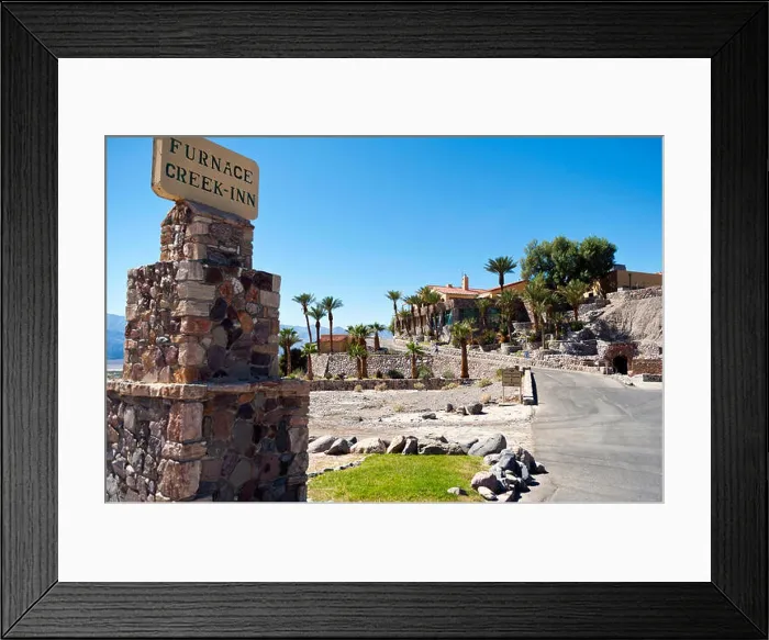 Framed Print : Furnace Creek Inn, Death Valley, California