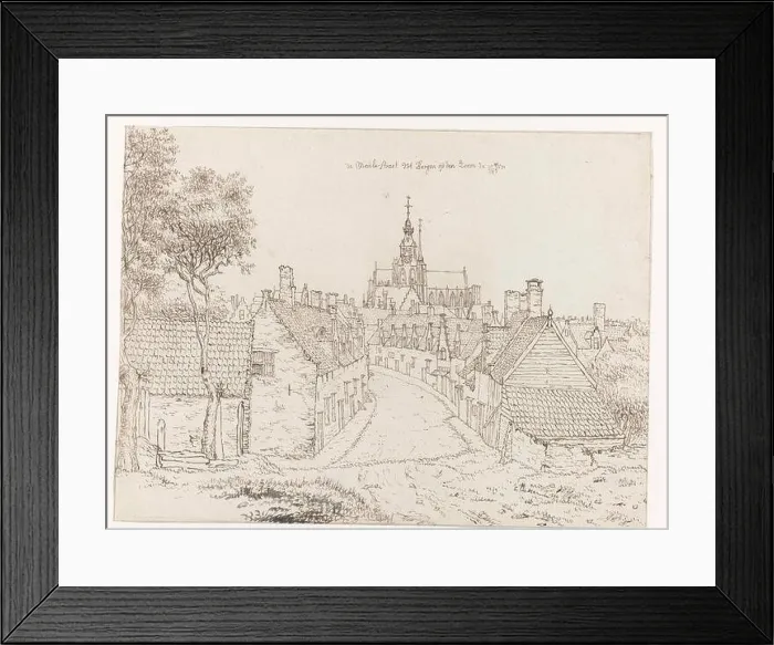 Framed Print : Street face in Bergen op Zoom Framed Print : Street face in Bergen op Zoom