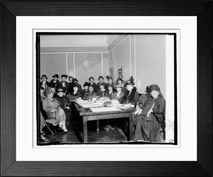 Framed Print : Executive Council of International Council of Women, 5 / 4 / 25 Abstract / medium: 1 negative : glass ; 4 x 5 in. or smaller Framed Print : Executive Council of International Council of Women, 5 / 4 / 25 Abstract / medium: 1 negative : glass ; 4 x 5 in. or smaller