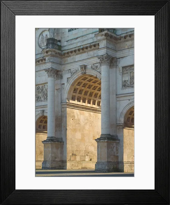 Framed Print : Siegestor or Victory Gate as Symbol of German Culture Framed Print : Siegestor or Victory Gate as Symbol of German Culture
