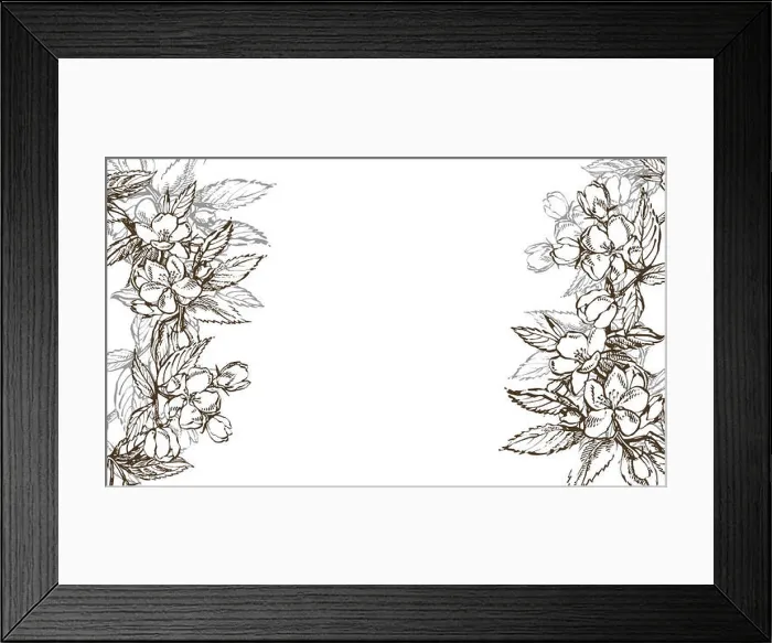 Framed Print : Apple illustration. Hand drawn patterns with textured apple illustration Framed Print : Apple illustration. Hand drawn patterns with textured apple illustration
