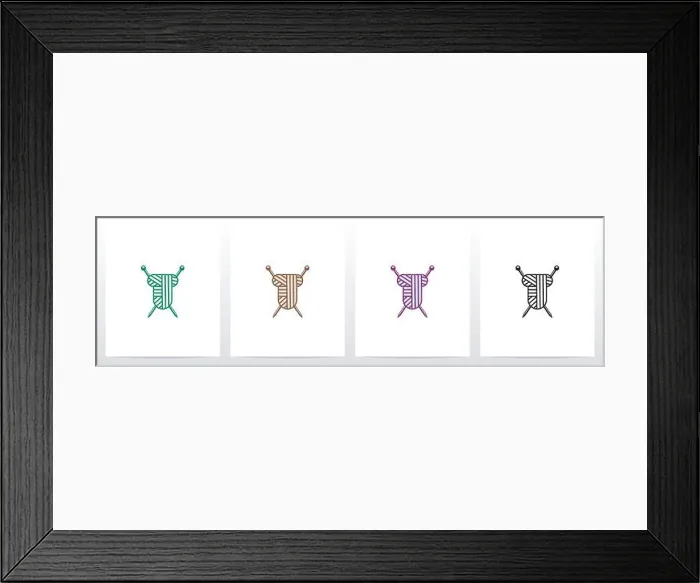 Framed Print : Wool Ball With Shape Of Letter T Framed Print : Wool Ball With Shape Of Letter T