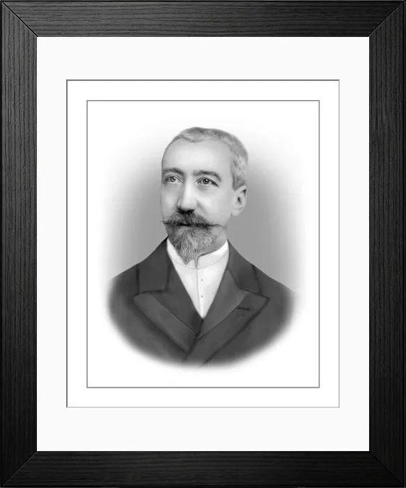 Framed Print : Anatole France 1844-1924 French Novelist Critic Poet Framed Print : Anatole France 1844-1924 French Novelist Critic Poet
