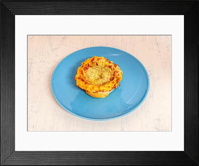 Framed Print : Cinnamon roll filled with Italian pizza ingredients Framed Print : Cinnamon roll filled with Italian pizza ingredients