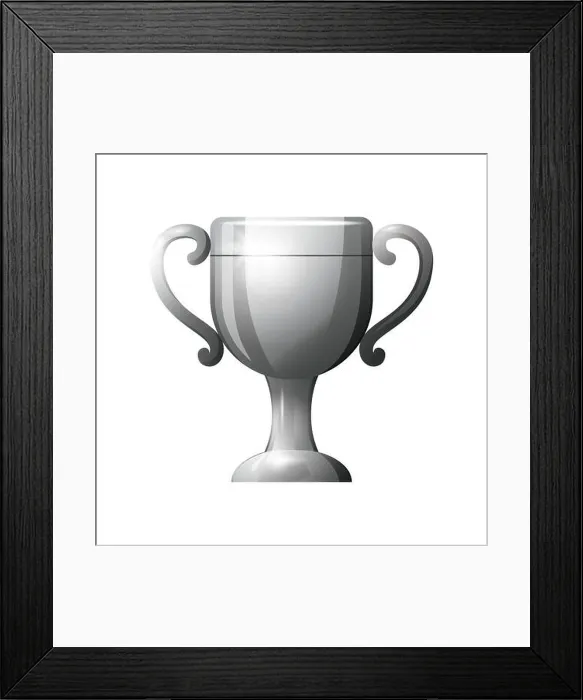 Framed Print : Game UI asset. Gaming user interface trophy cup icon. vector illustration Framed Print : Game UI asset. Gaming user interface trophy cup icon. vector illustration