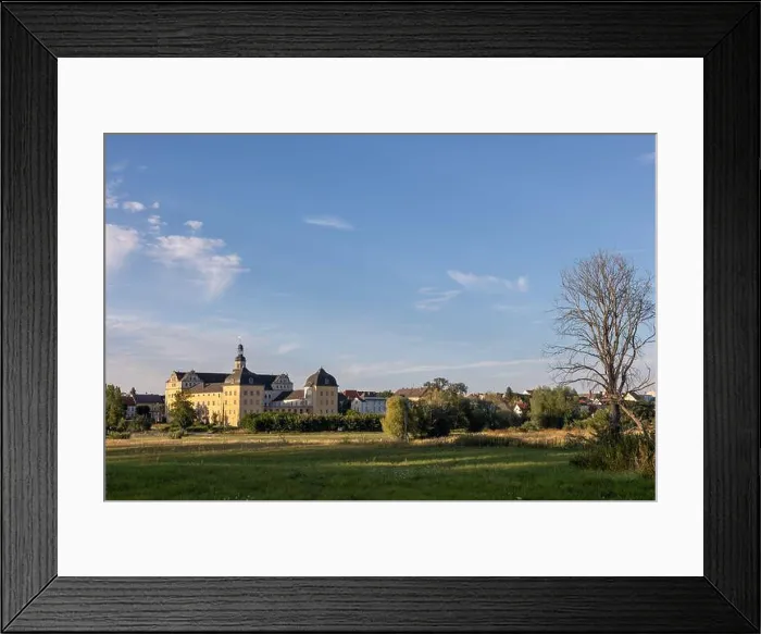 Framed Print : The castle in Coswig, Germany Framed Print : The castle in Coswig, Germany