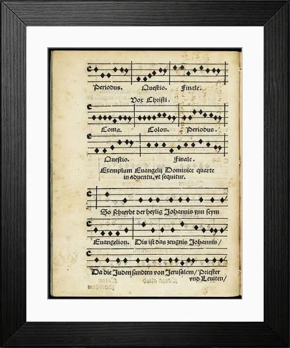 Framed Print : Luther, Martin: Deugsche Messe VND order Gottis service Framed Print : Luther, Martin: Deugsche Messe VND order Gottis service