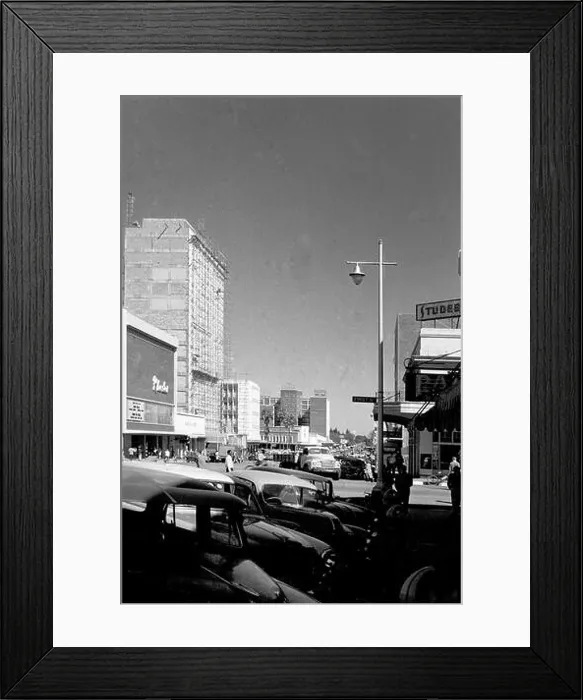 Framed Print : First Street, Main Street or High Street in City Centre or Town Centre of Salisbury Rhodesia now Harare Zimbabwe Framed Print : First Street, Main Street or High Street in City Centre or Town Centre of Salisbury Rhodesia now Harare Zimbabwe