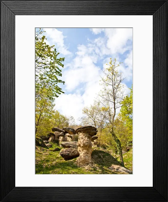 Framed Print : Geological formation in Piemonte, Italy Framed Print : Geological formation in Piemonte, Italy