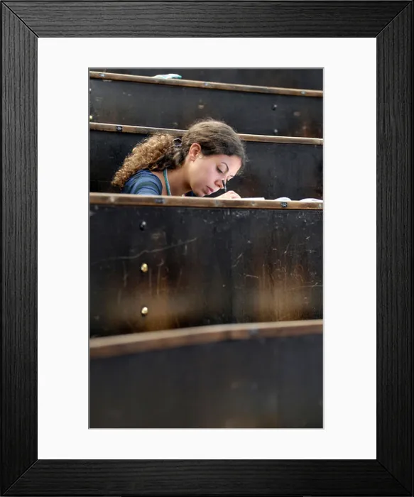 Framed Print : Auditorium at the Technical University of Munich, Germany Framed Print : Auditorium at the Technical University of Munich, Germany